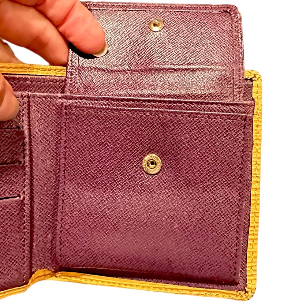 Louis Vuitton Yellow Epi Wallet - Picture 8 of 13